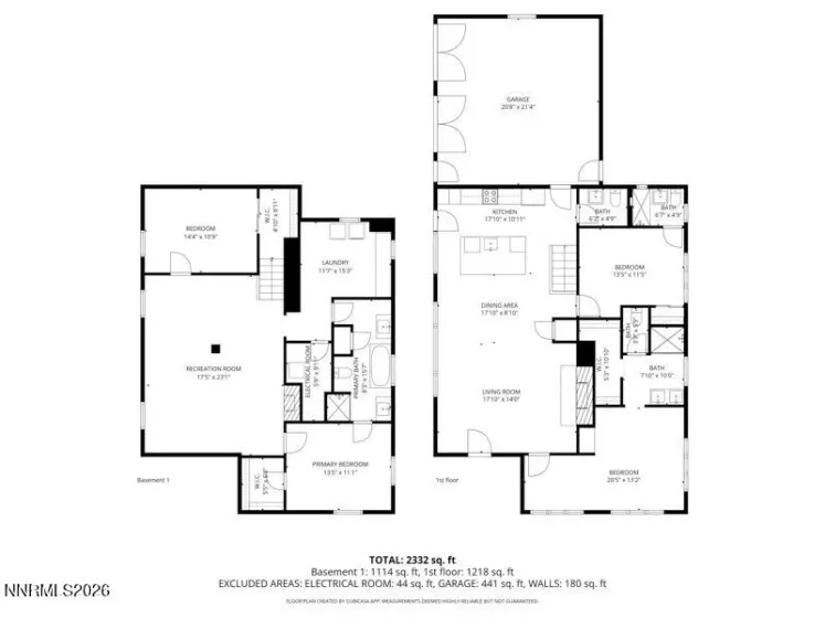 1295 Mark Twain, Reno, Nevada 89509, 4 Bedrooms Bedrooms, ,4 BathroomsBathrooms,Residential,Residential,Mark Twain,260002263