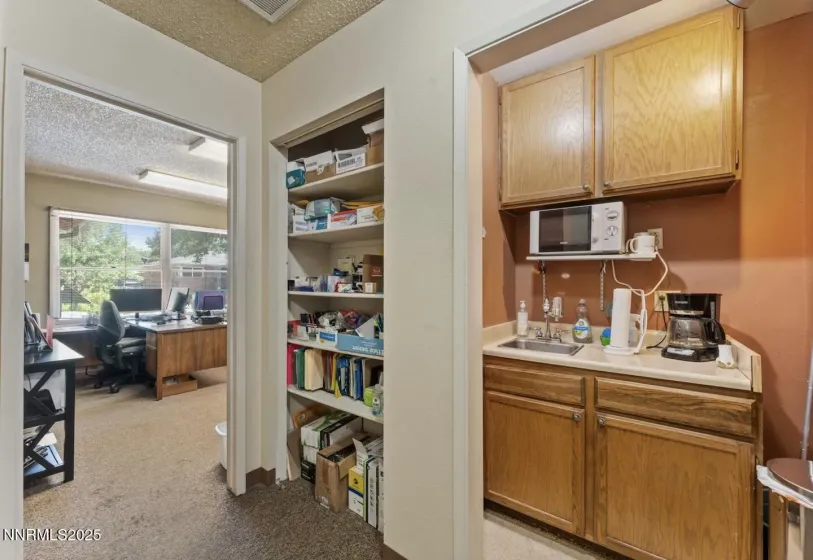 Lower Level Kitchenette - Storage Space