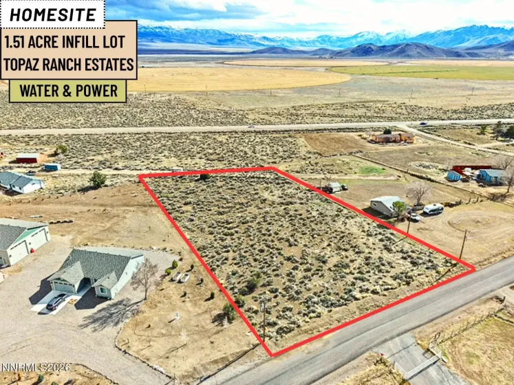 1415 Eagle Mountain, Topaz Ranch Estates, Nevada 89444, ,Land,Residential,Eagle Mountain,260002309