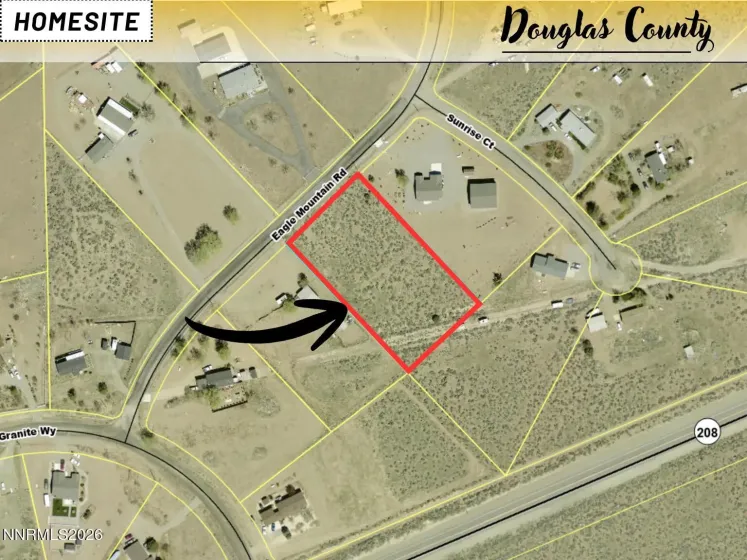 1415 Eagle Mountain, Topaz Ranch Estates, Nevada 89444, ,Land,Residential,Eagle Mountain,260002309