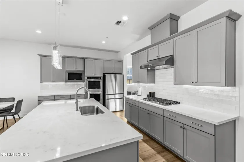 Modern kitchen island