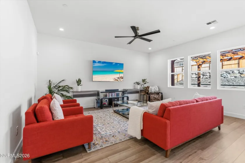 Warm, inviting space