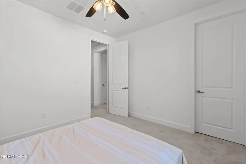 Bright upstairs bedroom