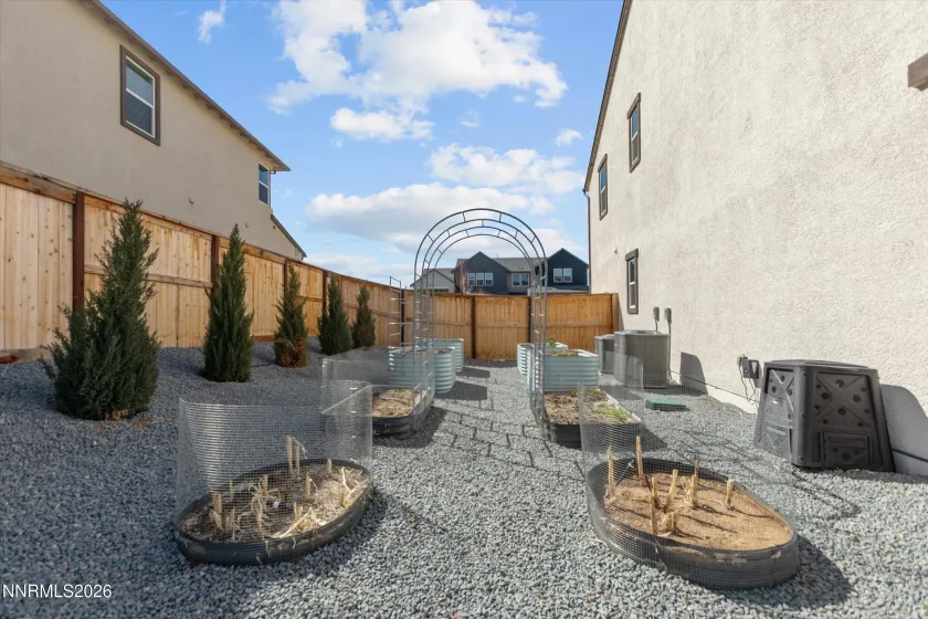 Garden beds for planting