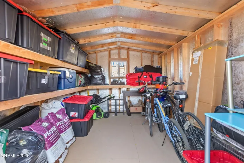 Organized interior storage