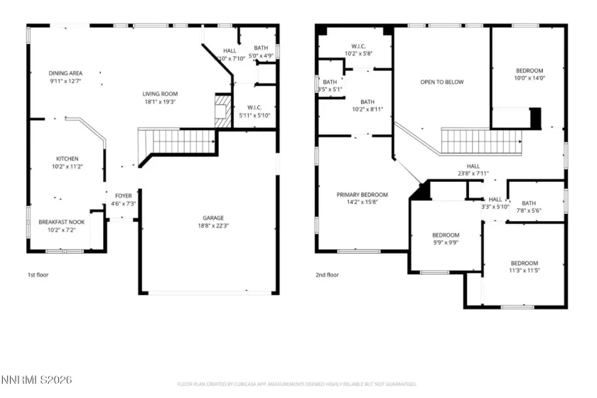 2433 Crestone, Reno, Nevada 89523, 4 Bedrooms Bedrooms, ,3 BathroomsBathrooms,Residential,Residential,Crestone,260002415
