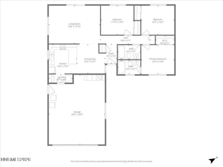 2007 Mesa Vista, Sparks, Nevada 89434, 3 Bedrooms Bedrooms, ,2 BathroomsBathrooms,Residential,Residential,Mesa Vista,260002452