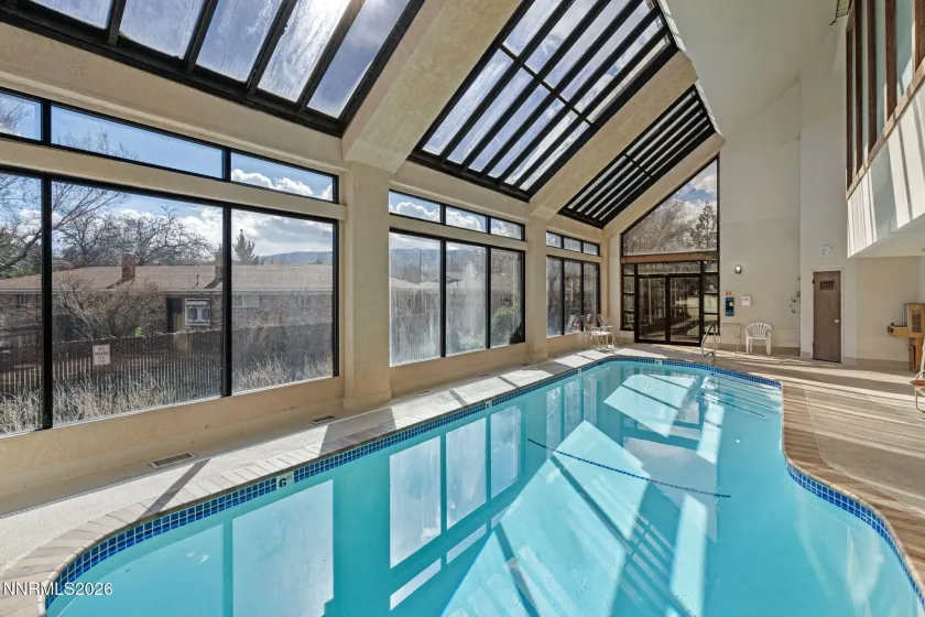 heated indoor pool
