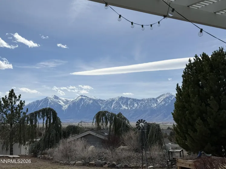 Backyard View of the Sierras