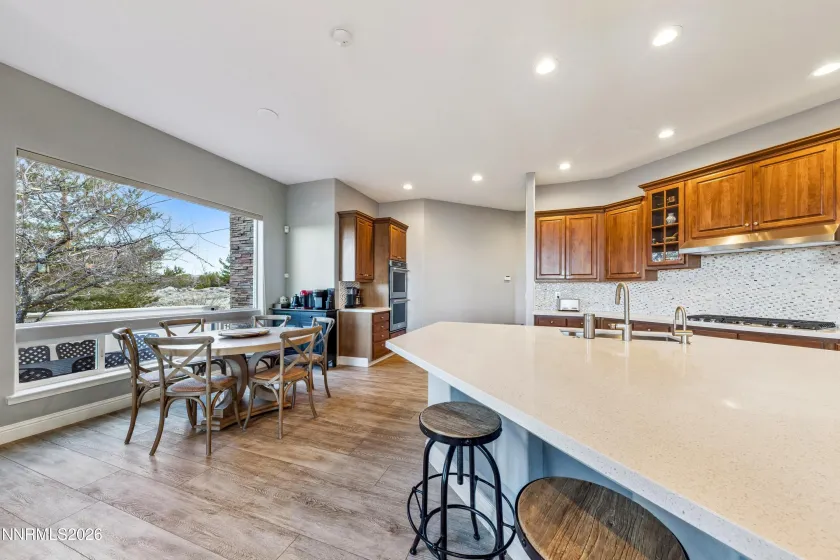 The Island is the heart of the kitchen.