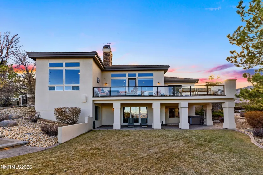 Daylight basement shown on lower floor.