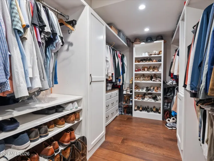 Primary bedroom closet