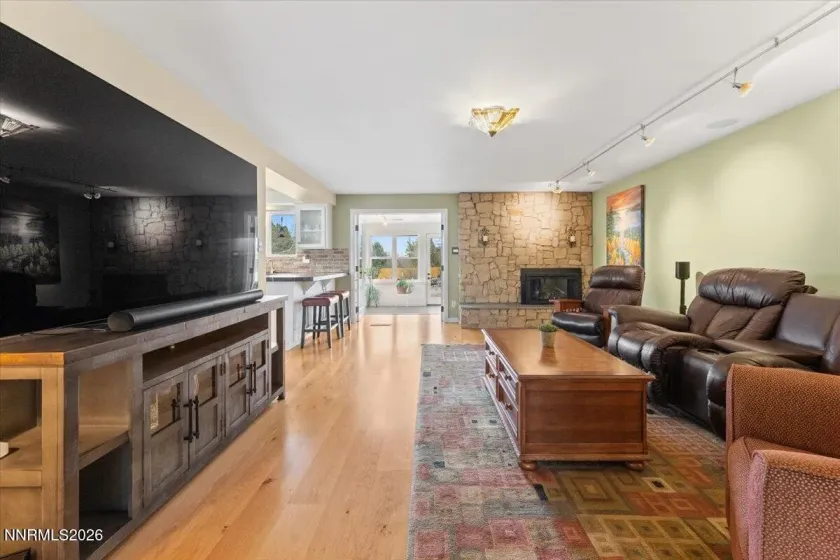 Living room from foyer