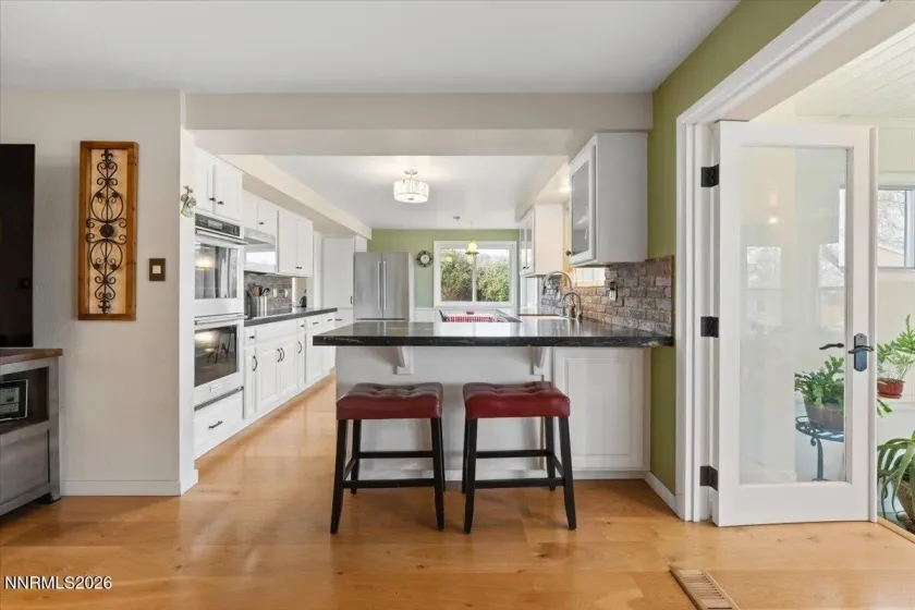 Kitchen from living room