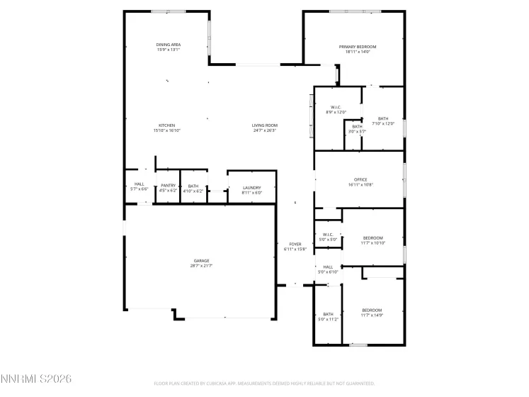 2282 Butte Creek, Sparks, Nevada 89436, 3 Bedrooms Bedrooms, ,3 BathroomsBathrooms,Residential,Residential,Butte Creek,260002827