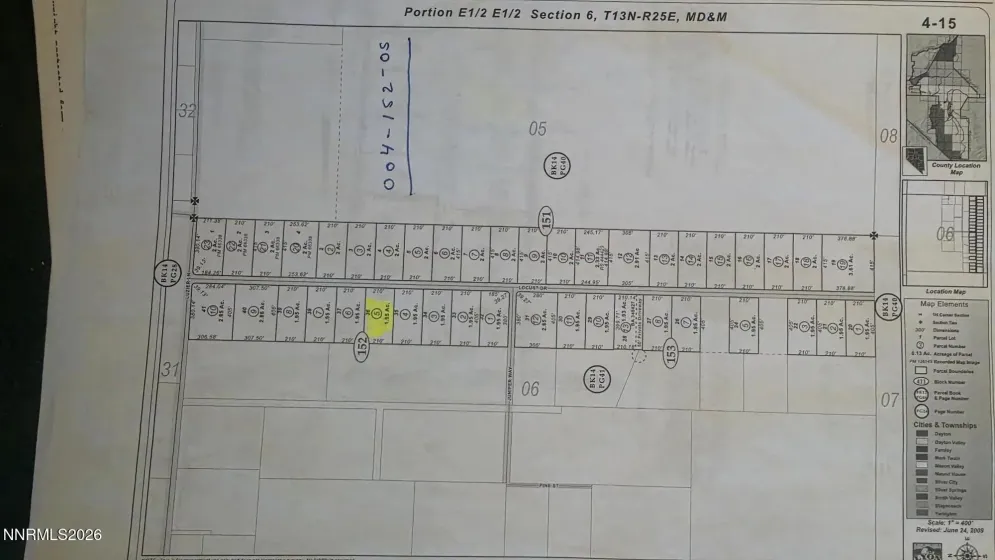 31 Locust, Yerington, Nevada 89447, ,Land,Residential,Locust,260003011