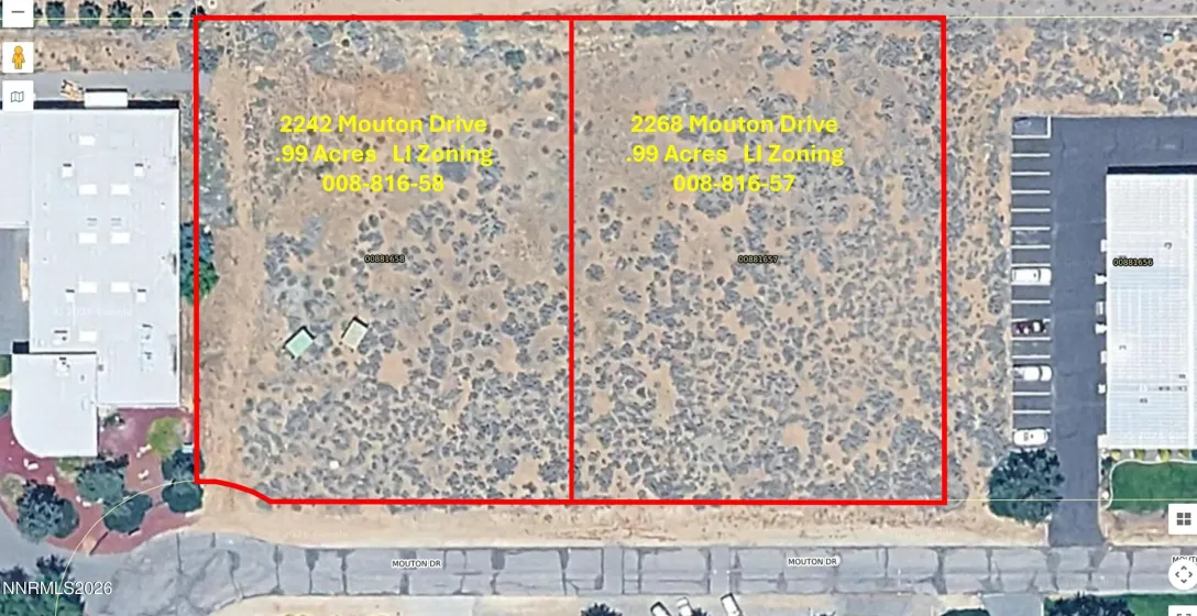 2268 Mouton, Carson City, Nevada 89705, ,Land,Residential,Mouton,260003107