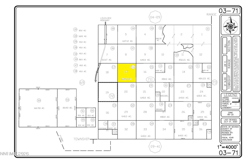 T21N R29E S17 N/A, Fallon, Nevada 89406, ,Land,Residential,N/A,260003172