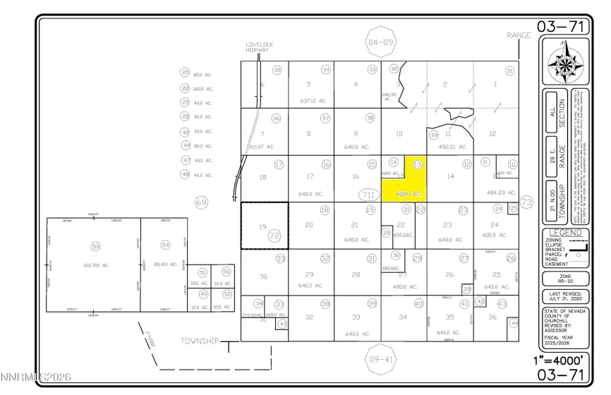 T21N R29E S15 N/A, Fallon, Nevada 89406, ,Land,Residential,N/A,260003177