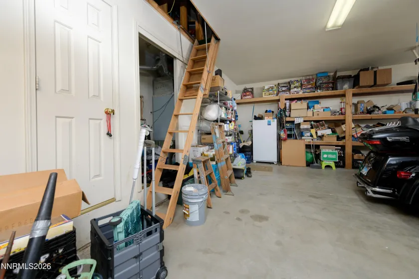 Lots of garage storage