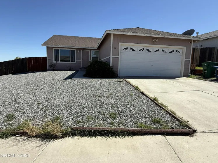 403 Wasatch, Fernley, Nevada 89408, 3 Bedrooms Bedrooms, ,2 BathroomsBathrooms,Residential,Residential,Wasatch,260003286