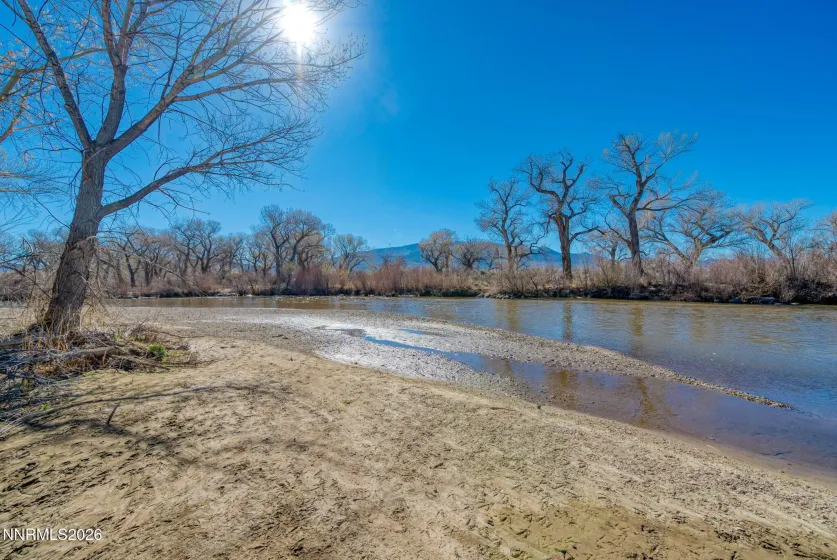 Caron River at Back of Property