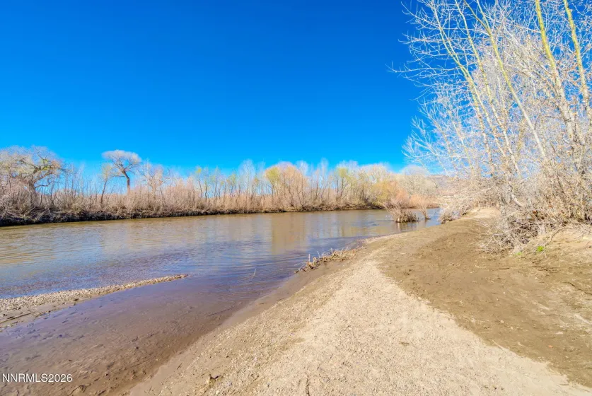 Caron River at Back of Property