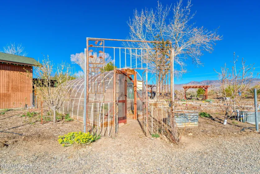 Green House and Garden Entry Entry