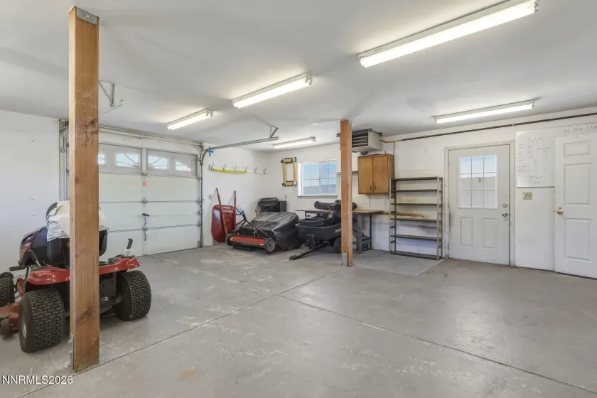 Garage in detached building. All items in photo included in sale.