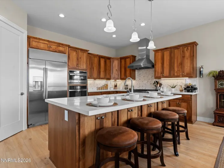 921 Rain Shadow Way - Quartz counters marble mosaic backsplash