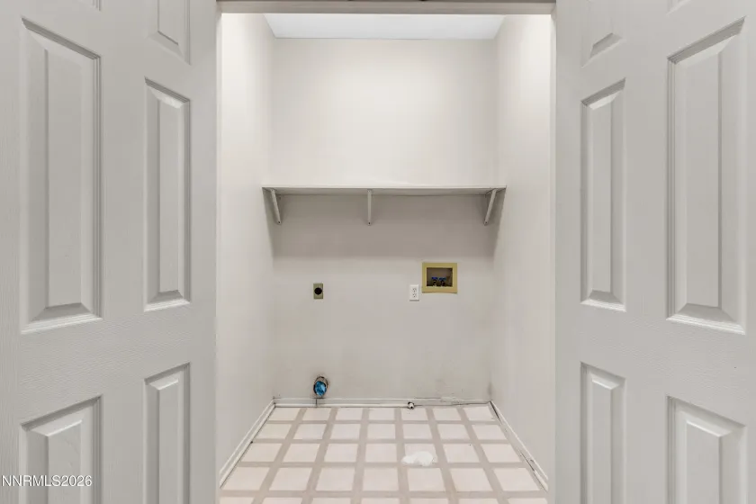 Upstairs Laundry Closet