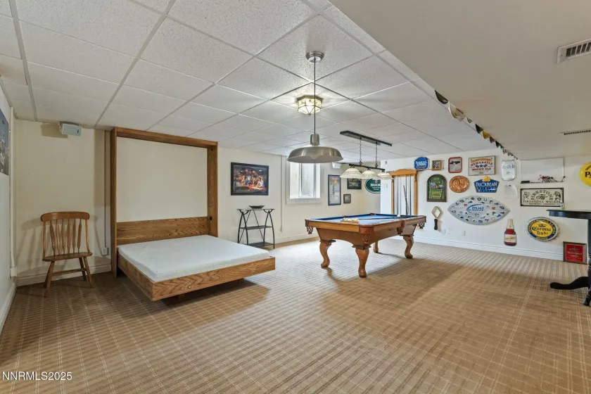 Murphy Bed in Finished Basement