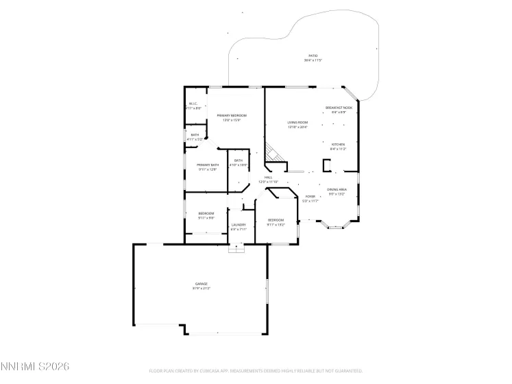 1445 Cardiff, Gardnerville, Nevada 89410, 3 Bedrooms Bedrooms, ,2 BathroomsBathrooms,Residential,Residential,Cardiff,260003497