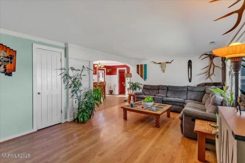 entrance into family room