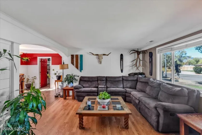entrance into family room