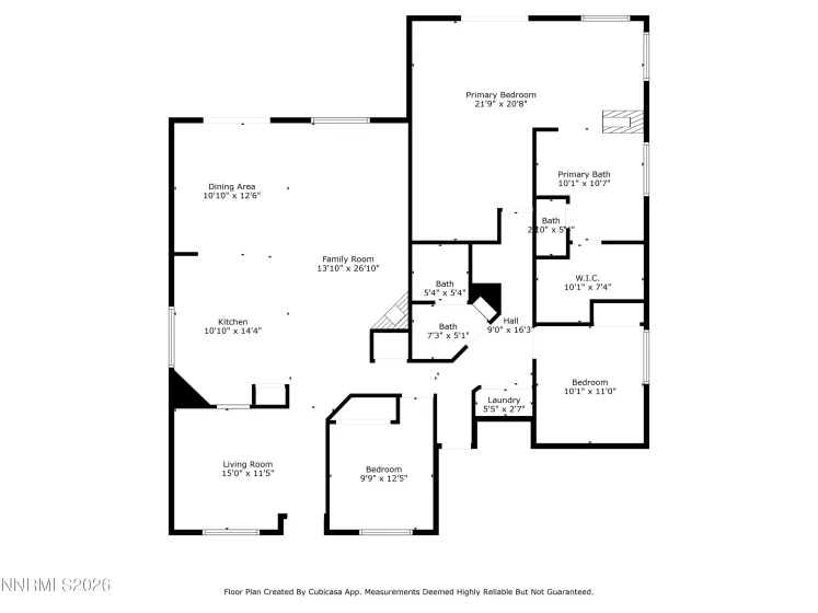 7442 Celeste, Reno, Nevada 89511, 3 Bedrooms Bedrooms, ,2 BathroomsBathrooms,Residential,Residential,Celeste,260003538
