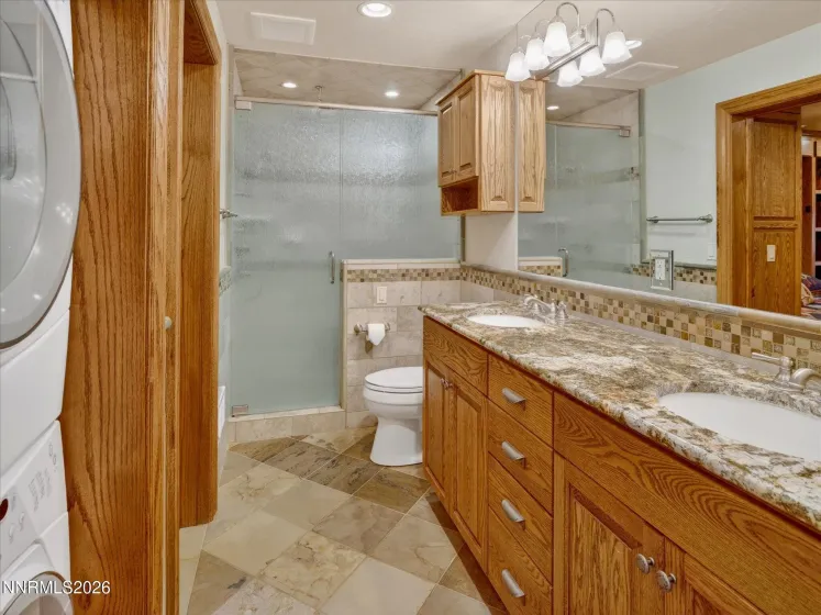 Bathroom 3 and Laundry Area Middle Floor