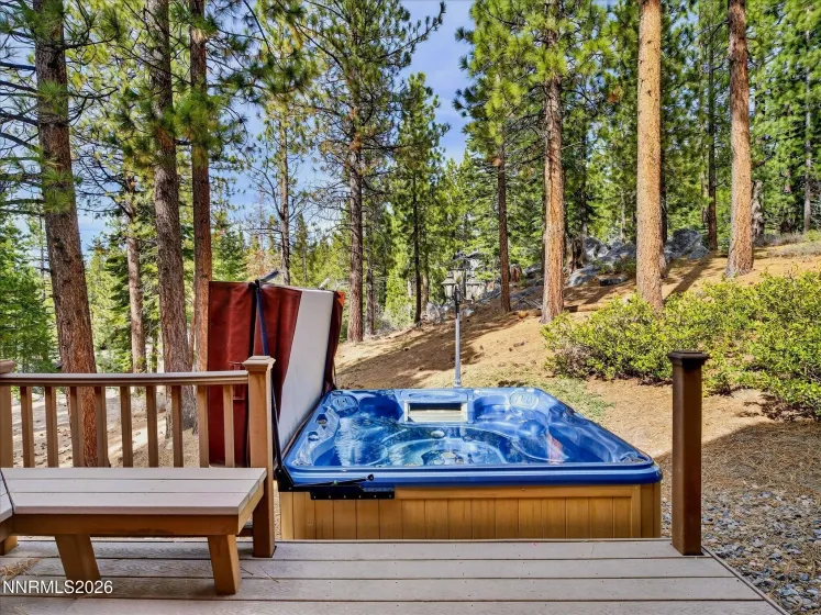 Lower Level Deck and Hot Tub