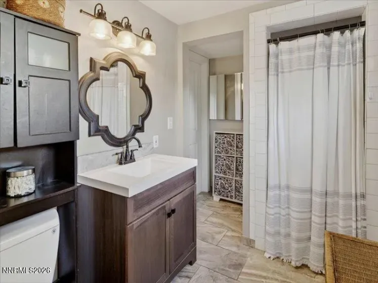 Connecting Bathroom on Lower Level