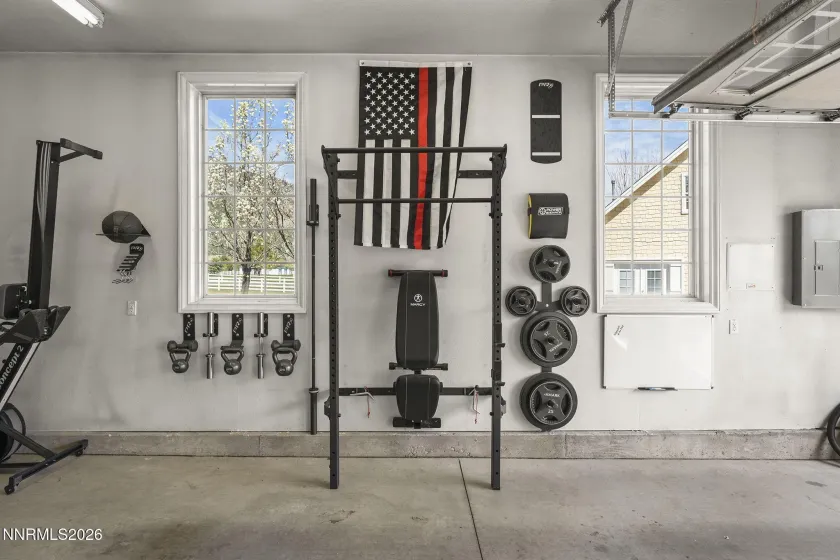Garage workout space/Crossfit