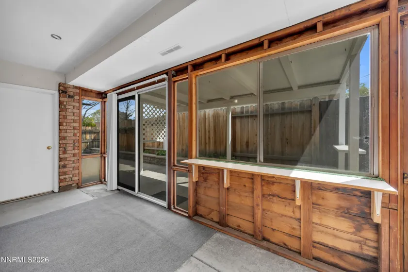Covered Enclosed Porch
