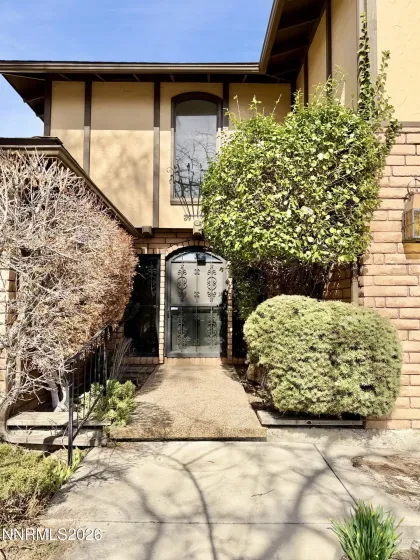 Winter - front entry