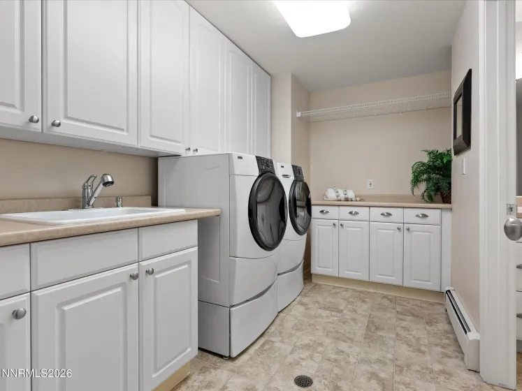 Laundry - Garage Level