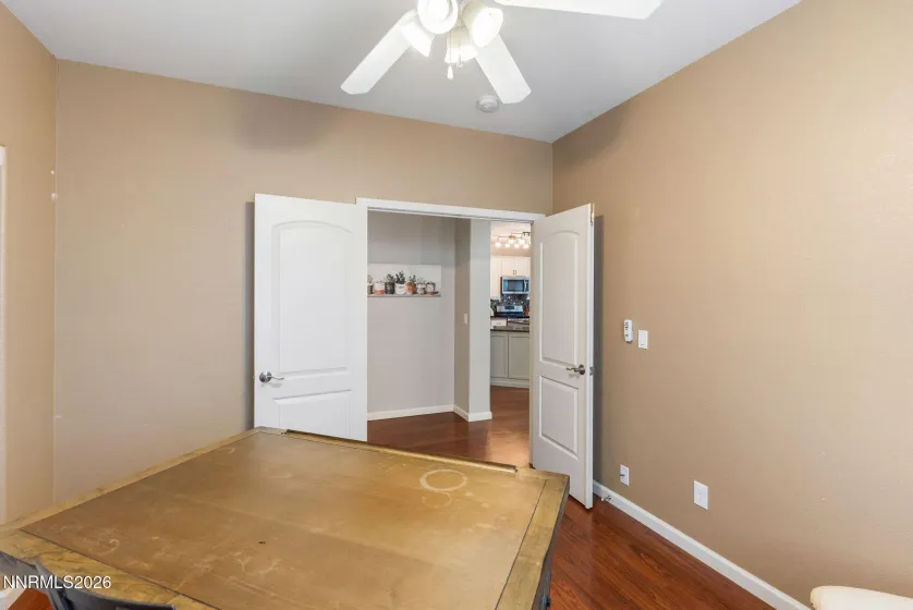 Downstairs guest bedroom