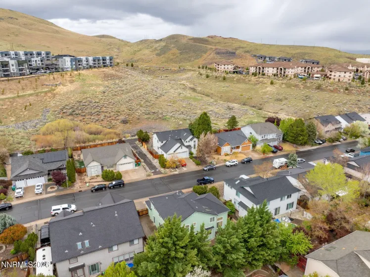 Open space across the street