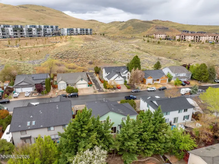 Open space across the street