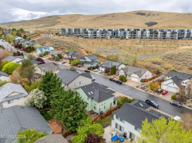 Open space across the street