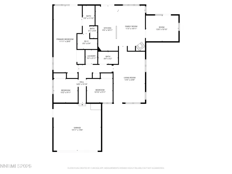 9941 Northrup, Reno, Nevada 89521, 4 Bedrooms Bedrooms, ,2 BathroomsBathrooms,Residential,Residential,Northrup,260003827
