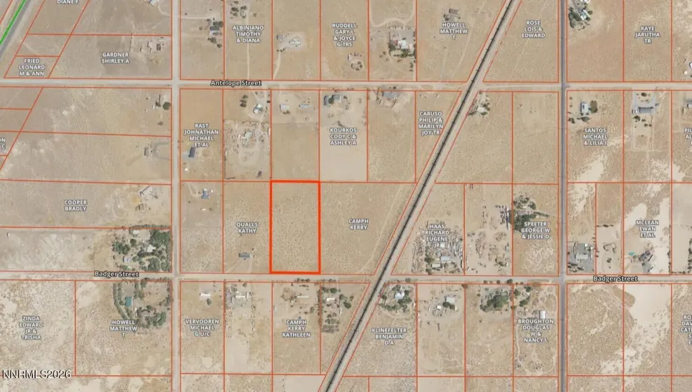 1340 Badger, Silver Springs, Nevada 89429, ,Land,Residential,Badger,260001033
