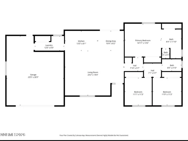 1777 Crockett, Gardnerville, Nevada 89410, 3 Bedrooms Bedrooms, ,2 BathroomsBathrooms,Residential,Residential,Crockett,260004002